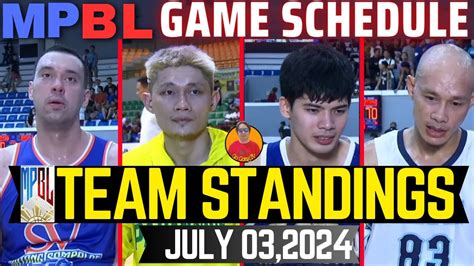MPBL 2024 Season: July 4, Amazing Game Schedule.
